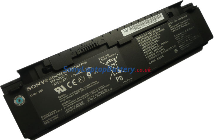 Battery for Sony VAIO VGN-P21Z/W laptop