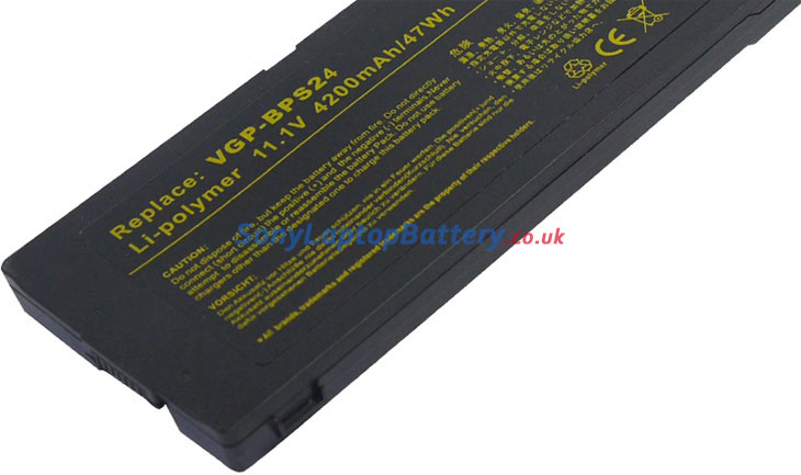 Battery for Sony VAIO SVS1312ACXP laptop