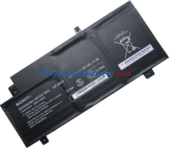 Battery for Sony VGP-BPS34 laptop