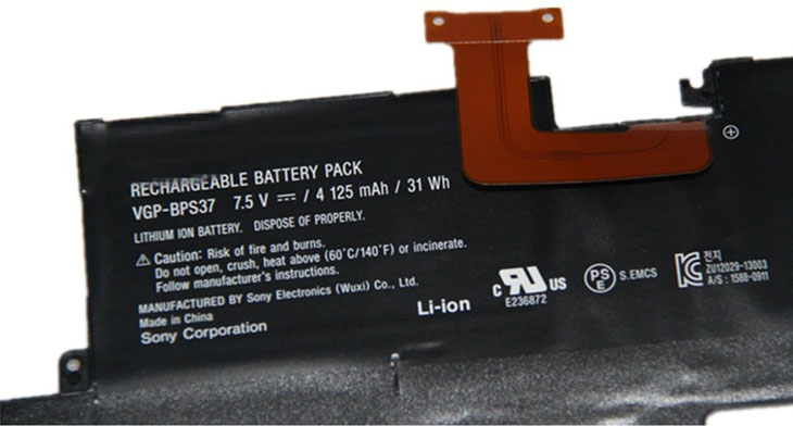Battery for Sony VAIO SVP11222CXB laptop