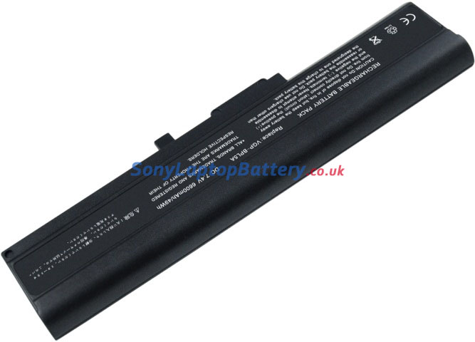 Battery for Sony VAIO VGN-TX58CN laptop