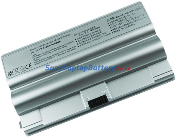 Battery for Sony VAIO VGN-FZ180U laptop