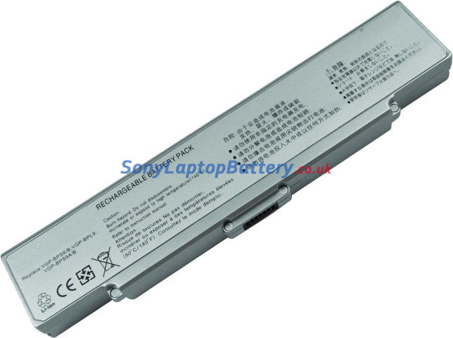Battery for Sony VAIO VGN-CR520DP laptop